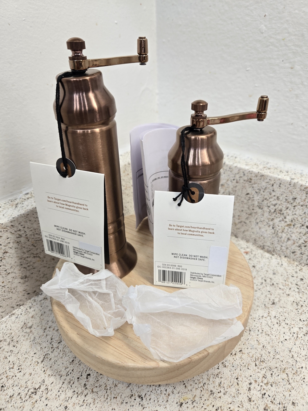 Hearth & Hand with Magnolia from Target the new copper salt and pepper grinder - Picture 6 of 9